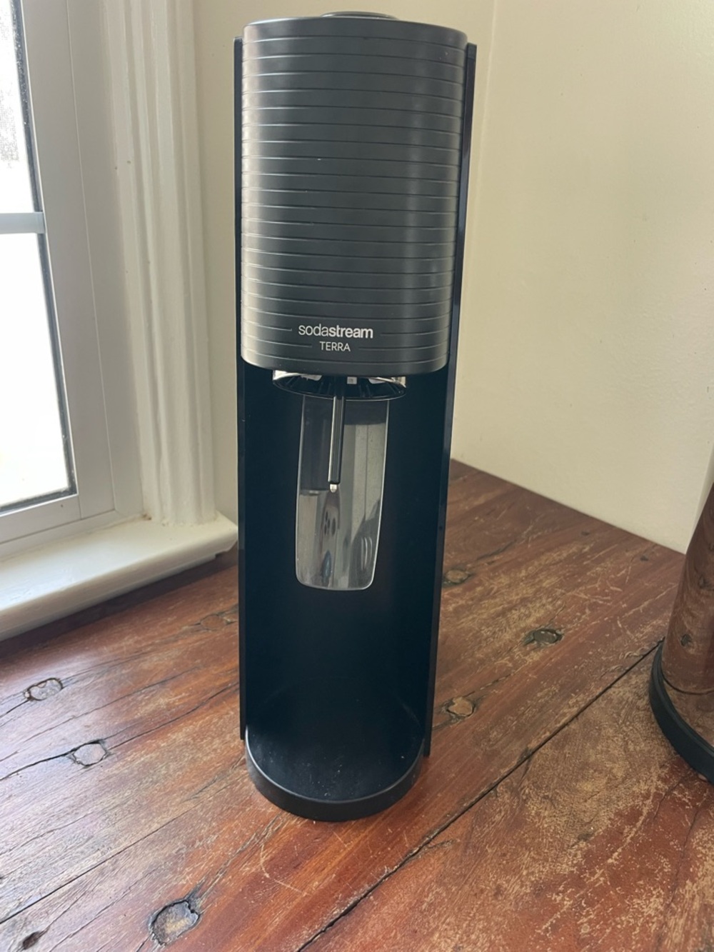 SodaStream Terra Black Sparkling Water Maker